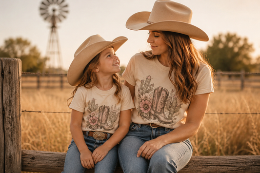 Western Fashion for Moms and Daughters: Matching Outfits You'll Love
